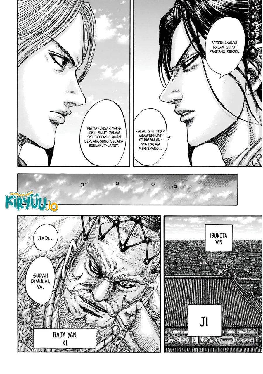 Kingdom Chapter 854 Bahasa Indonesia