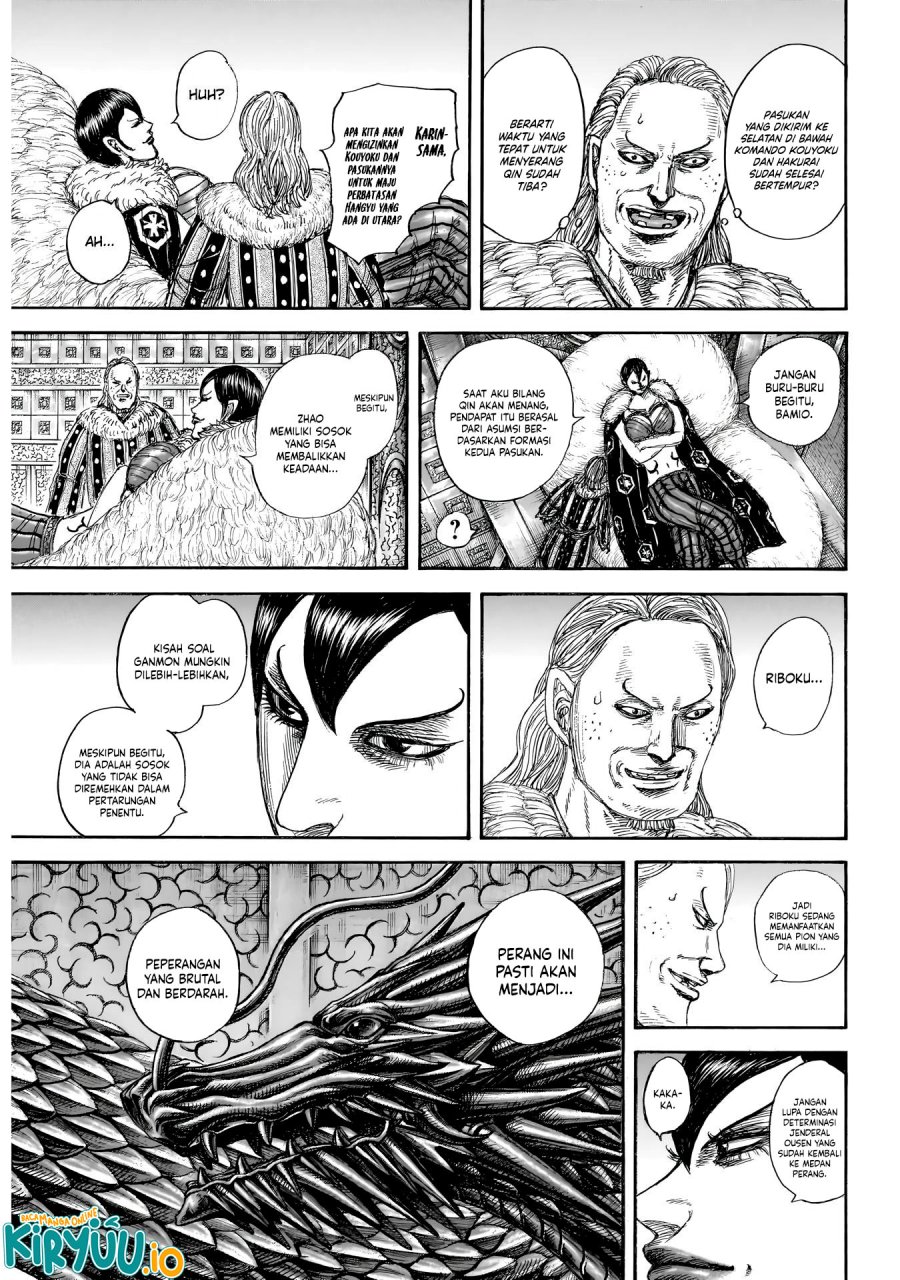 Kingdom Chapter 854 Bahasa Indonesia