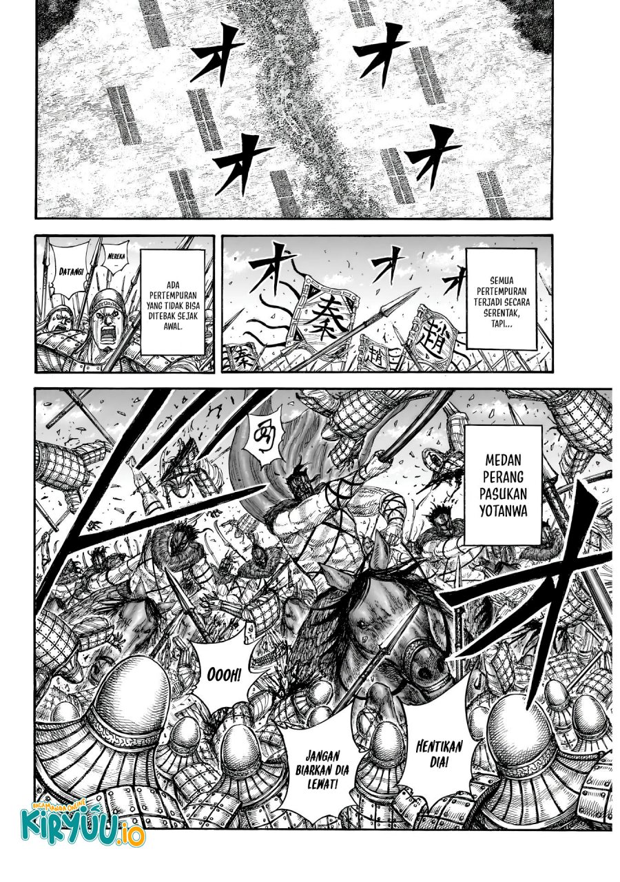 Kingdom Chapter 854 Bahasa Indonesia