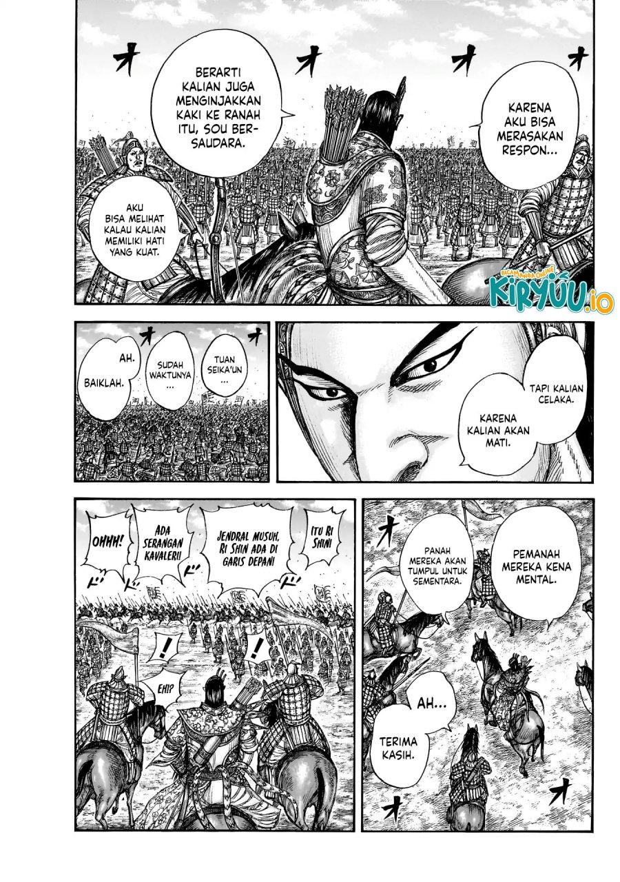 Kingdom Chapter 859 Bahasa Indonesia