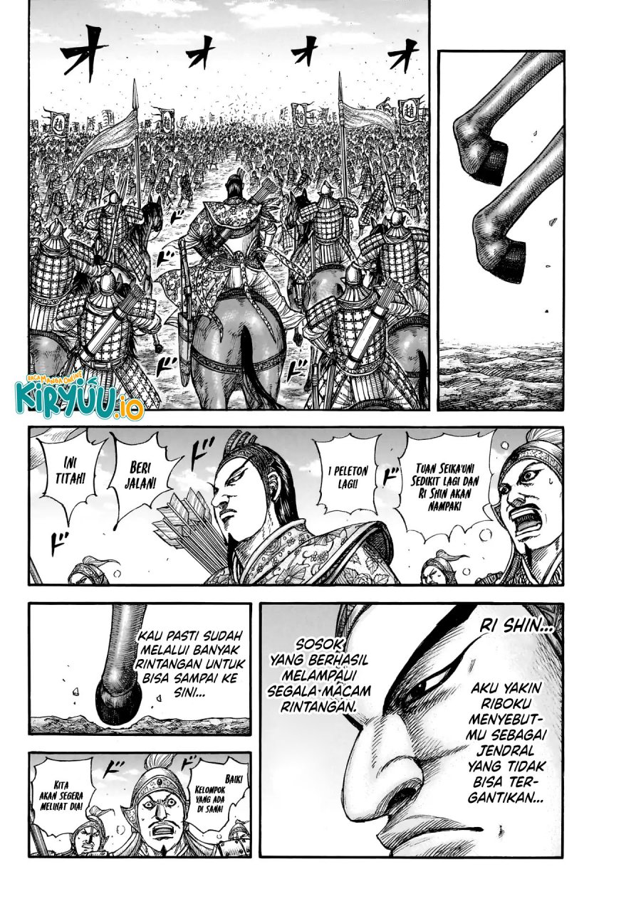 Kingdom Chapter 859 Bahasa Indonesia
