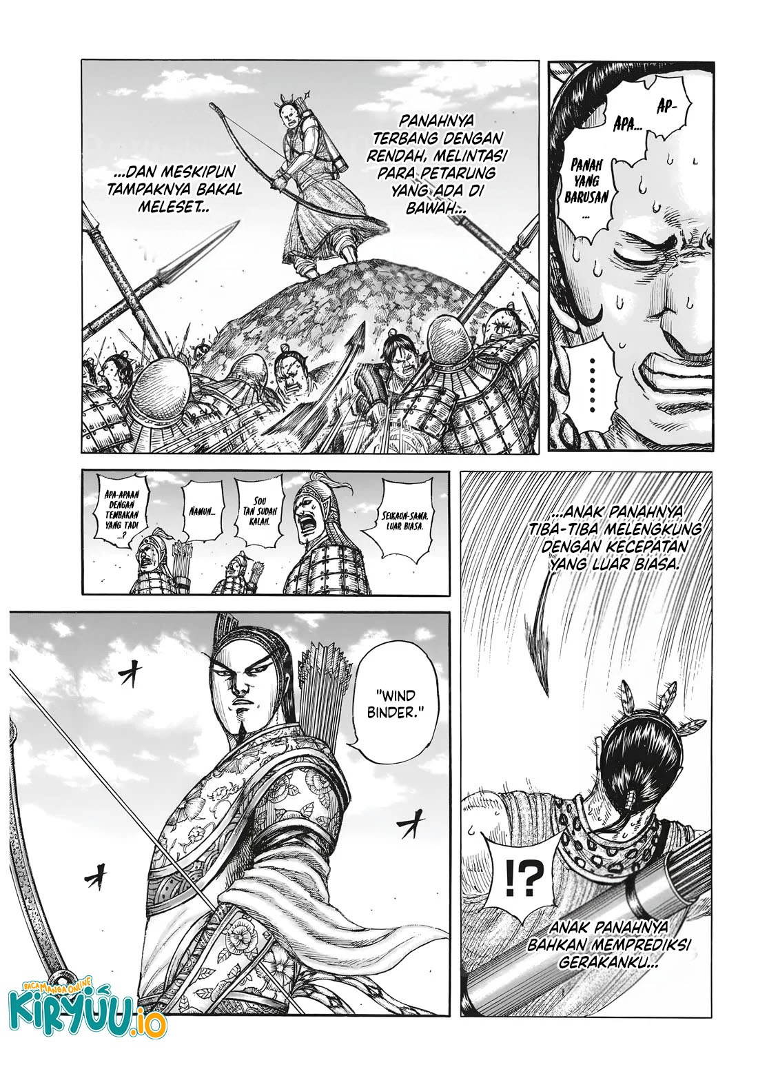 Kingdom Chapter 861 Bahasa Indonesia