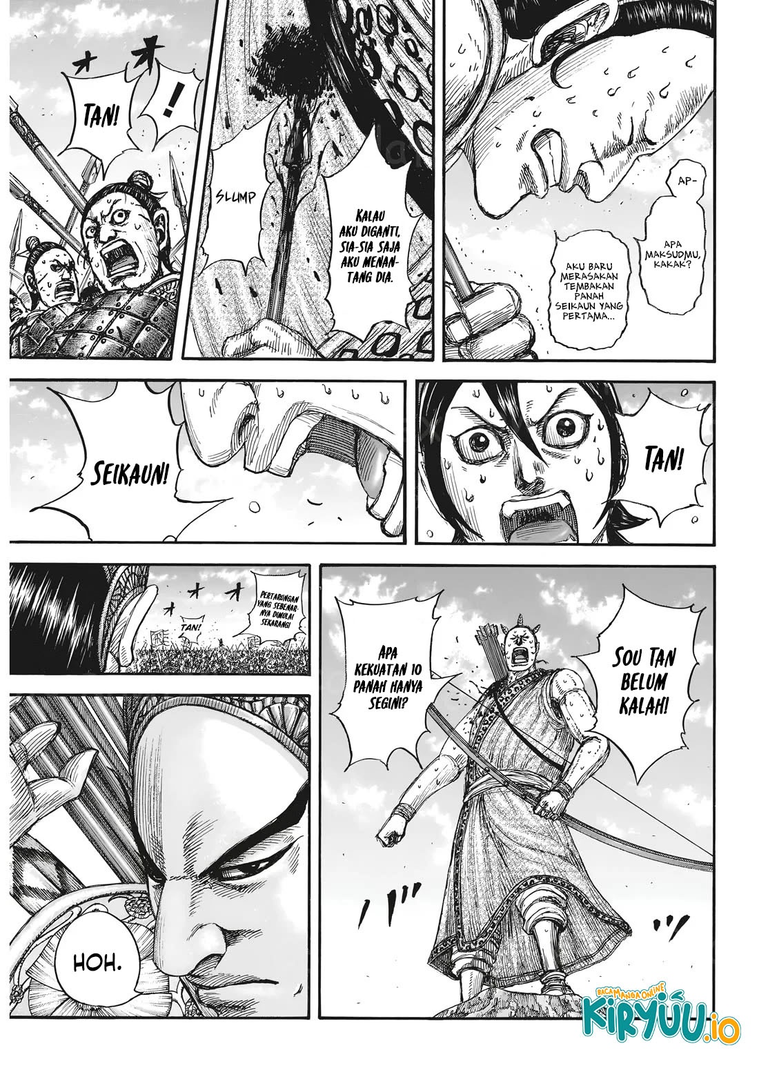 Kingdom Chapter 861 Bahasa Indonesia