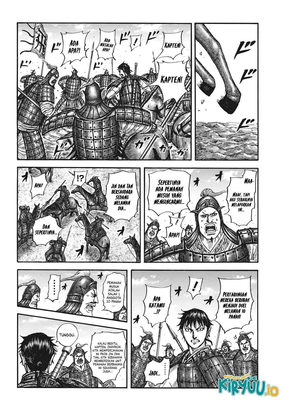Kingdom Chapter 861 Bahasa Indonesia