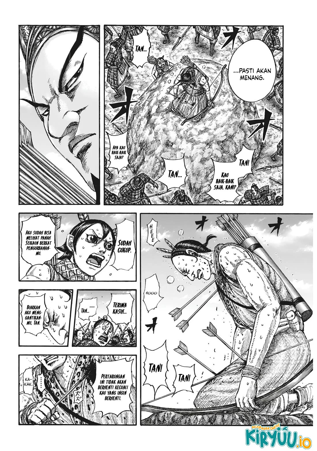 Kingdom Chapter 861 Bahasa Indonesia