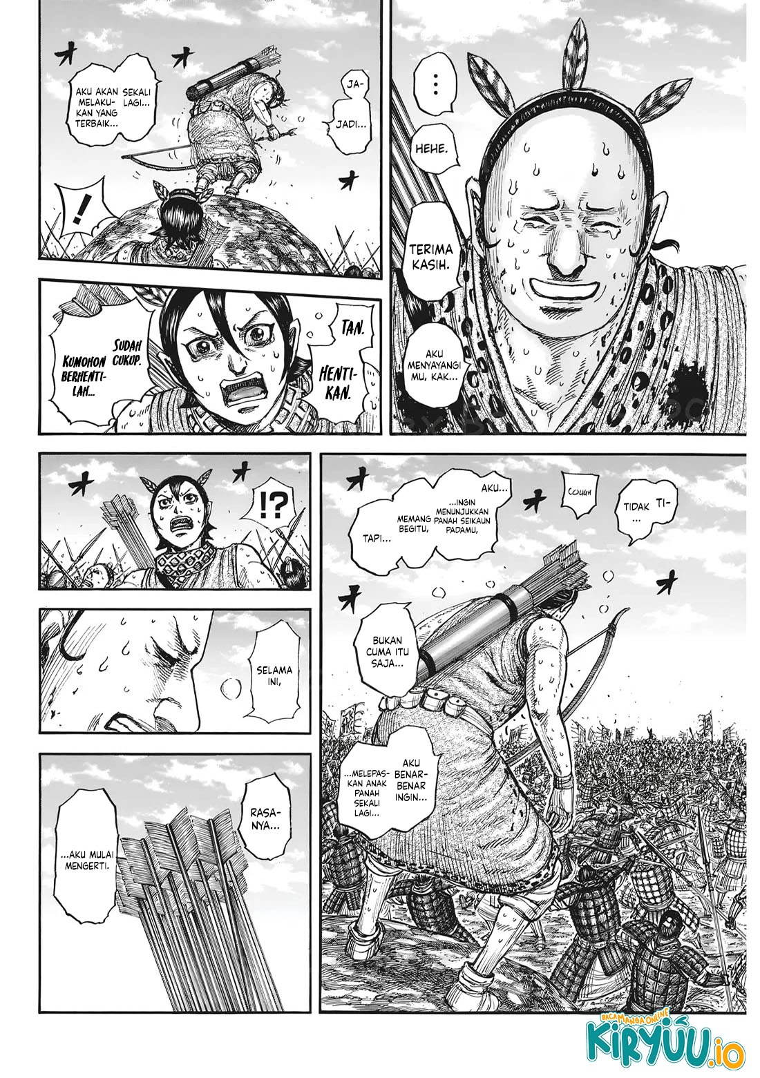 Kingdom Chapter 861 Bahasa Indonesia