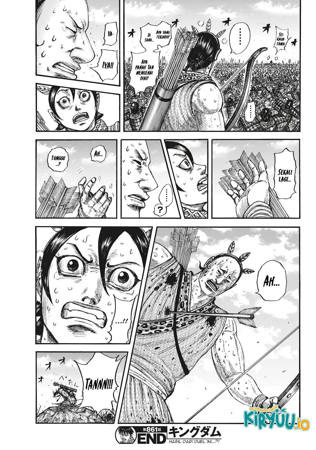 Kingdom Chapter 861 Bahasa Indonesia