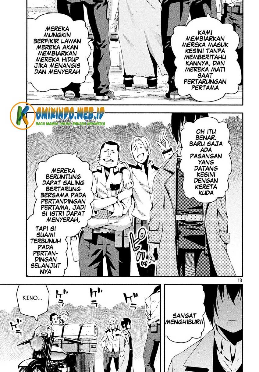 Kino no Tabi: The Beautiful World Chapter 09 Bahasa Indonesia