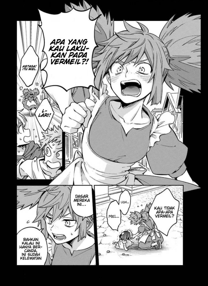 Kinsou no Vermeil – Gakeppuchi Majutshi wa Saikyou no Yakusai to Mahou Sekai o Tsukisusumu Chapter 16 Bahasa Indonesia