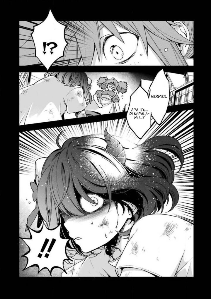 Kinsou no Vermeil – Gakeppuchi Majutshi wa Saikyou no Yakusai to Mahou Sekai o Tsukisusumu Chapter 16 Bahasa Indonesia