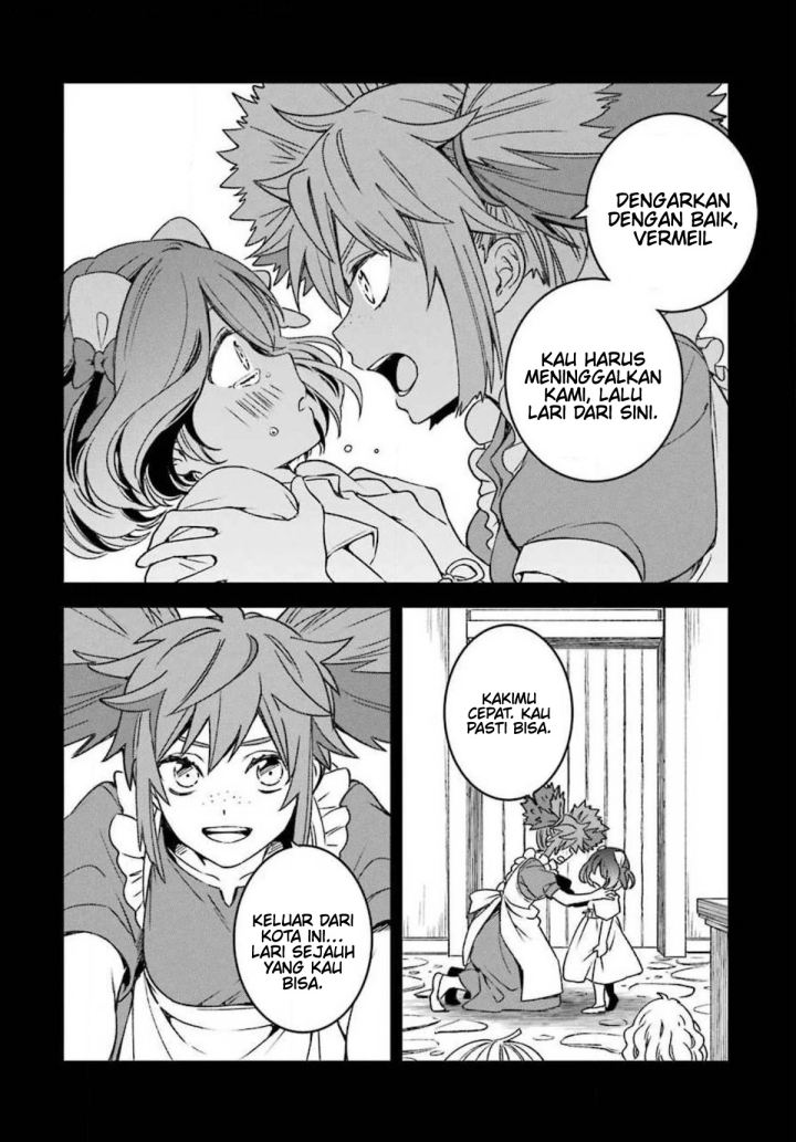 Kinsou no Vermeil – Gakeppuchi Majutshi wa Saikyou no Yakusai to Mahou Sekai o Tsukisusumu Chapter 16 Bahasa Indonesia