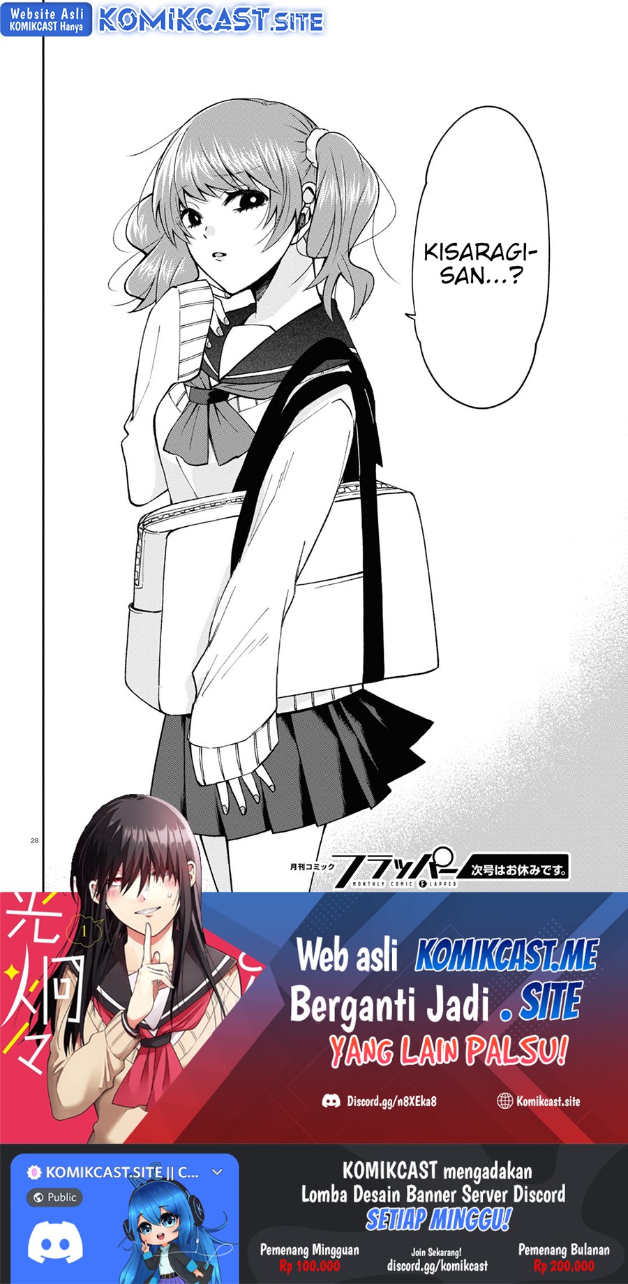 Kisaragi-san has a Piercing Gaze Chapter 06 Bahasa Indonesia