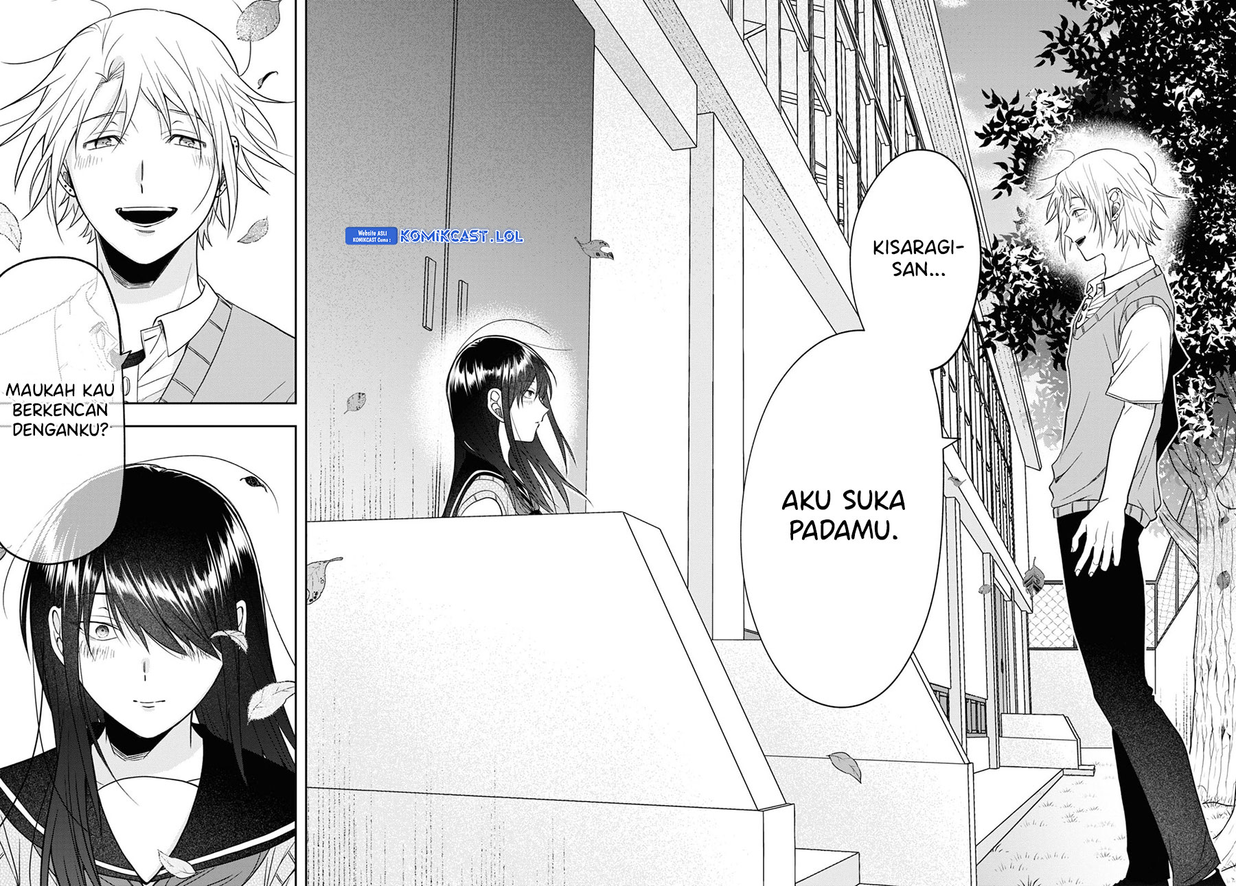 Kisaragi-san has a Piercing Gaze Chapter 17 Bahasa Indonesia