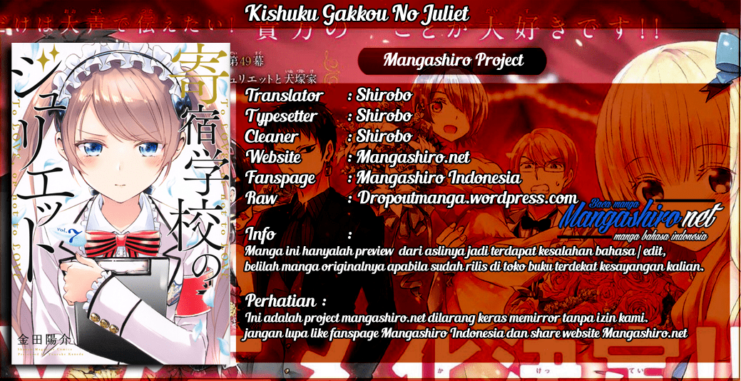 Dilarang COPAS - situs resmi www.mangacanblog.com - Komik kishuku gakkou no juliet 053 - chapter 53 54 Indonesia kishuku gakkou no juliet 053 - chapter 53 Terbaru 0|Baca Manga Komik Indonesia|Mangacan