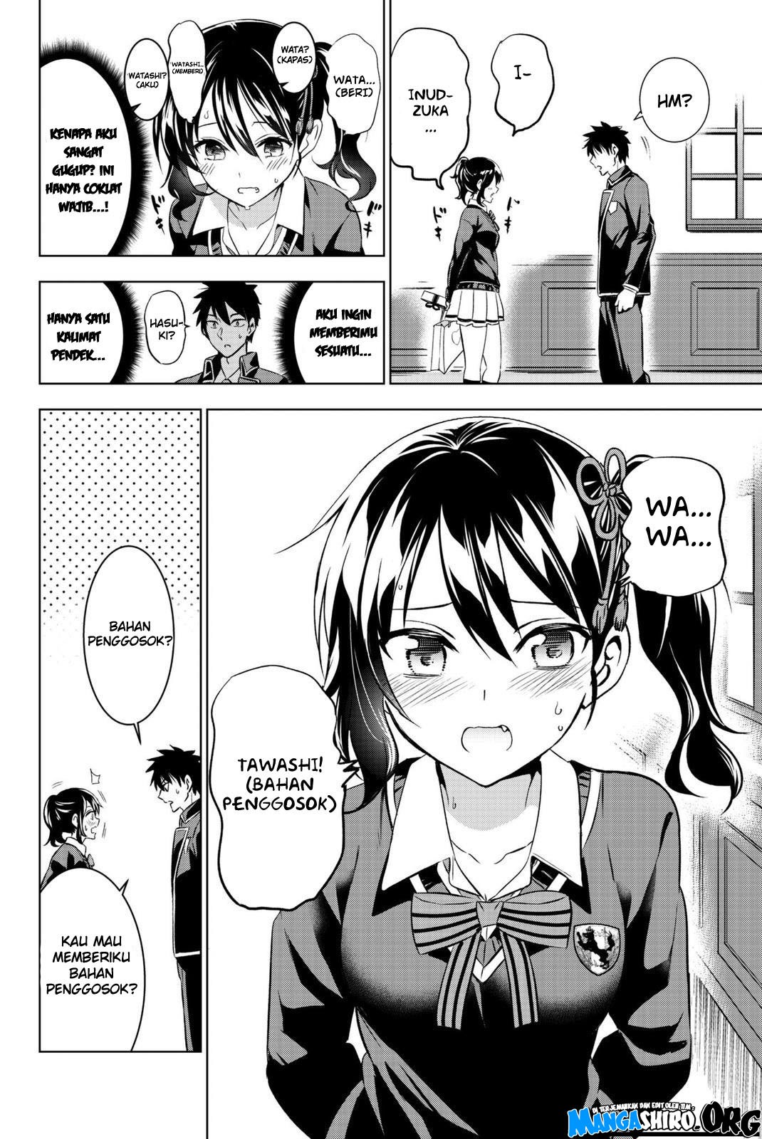 Kishuku Gakkou no Juliet Chapter 66 Bahasa Indonesia