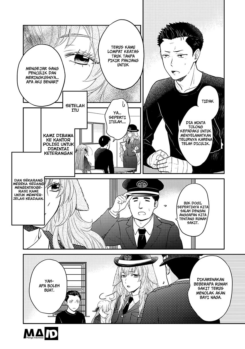 Kitaku Tochuu de Yome to Musume ga Dekita n dakedo, Dragon datta. chapter 2