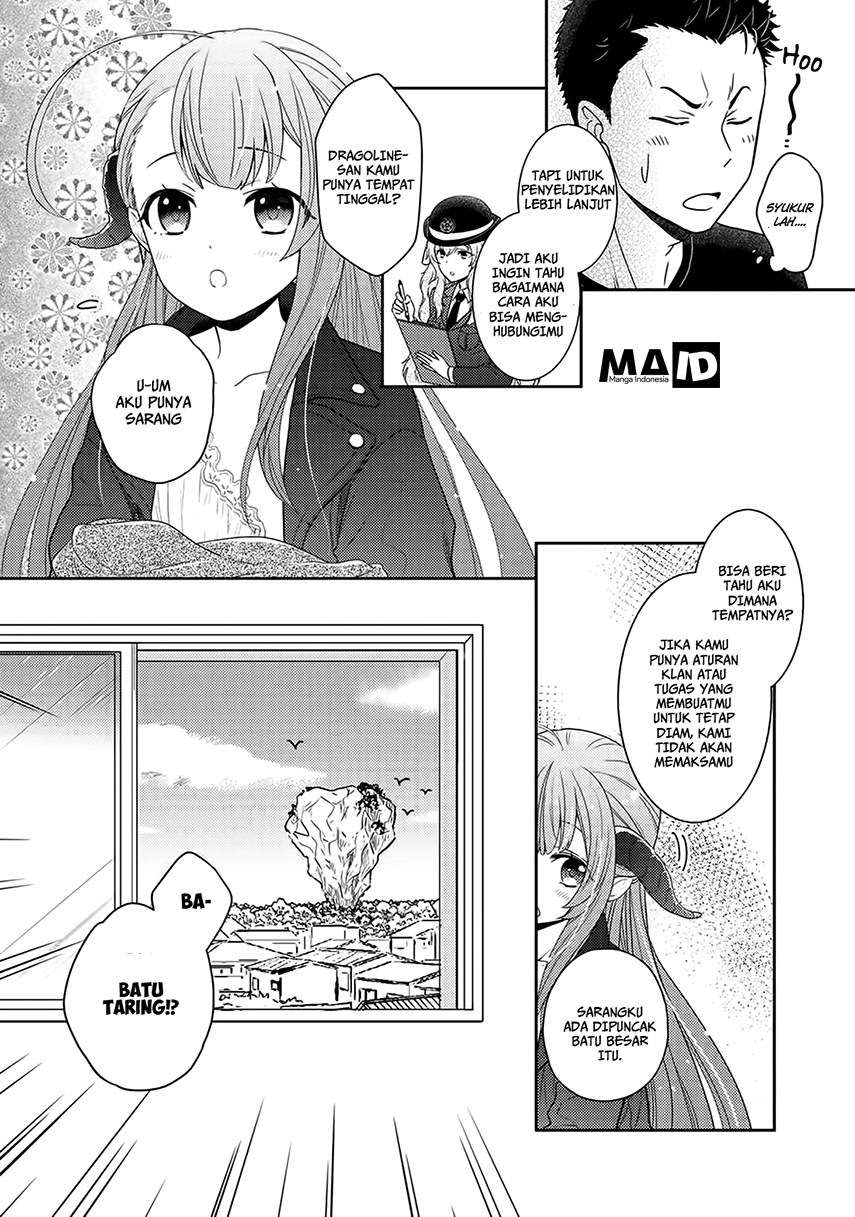 Kitaku Tochuu de Yome to Musume ga Dekita n dakedo, Dragon datta. chapter 2