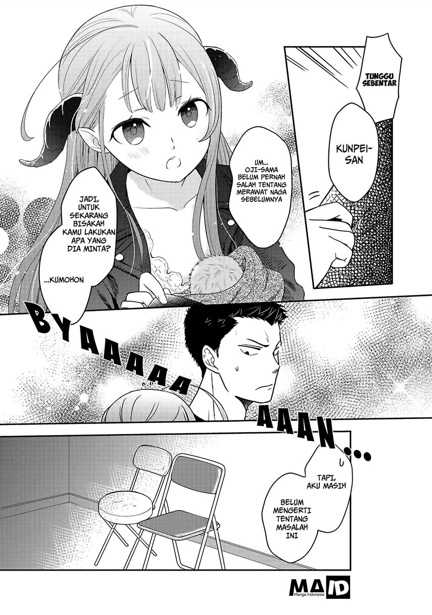 Kitaku Tochuu de Yome to Musume ga Dekita n dakedo, Dragon datta. chapter 2