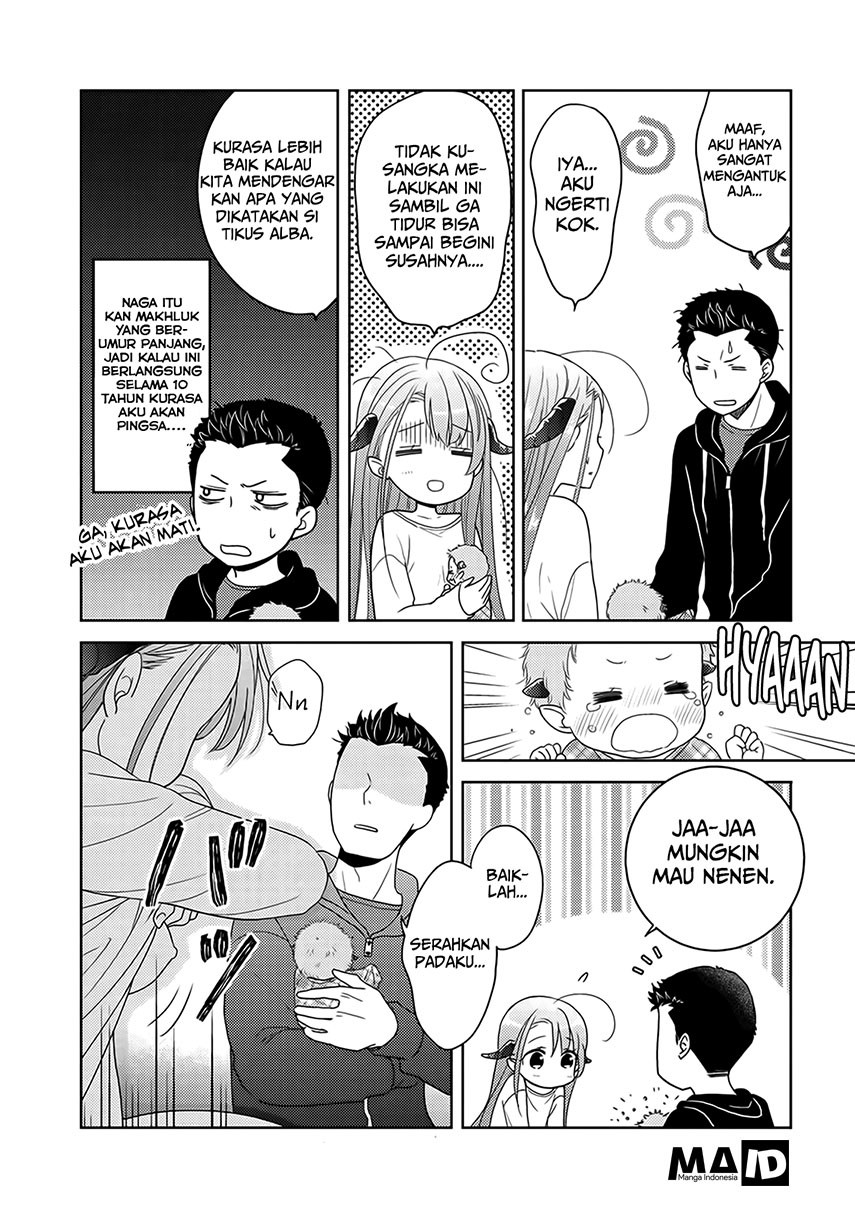 Kitaku Tochuu de Yome to Musume ga Dekita n dakedo, Dragon datta. chapter 4
