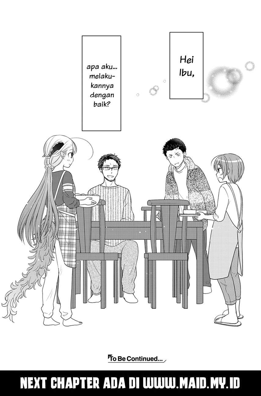 Kitaku Tochuu de Yome to Musume ga Dekita n dakedo, Dragon datta. chapter 8