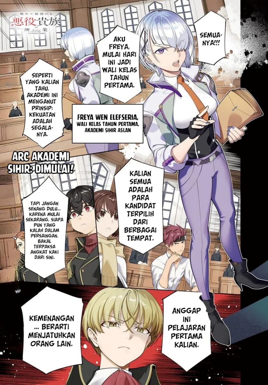 Kiwamete Goumantaru Akuyaku Kizoku no Shogyou Chapter 06 Bahasa Indonesia