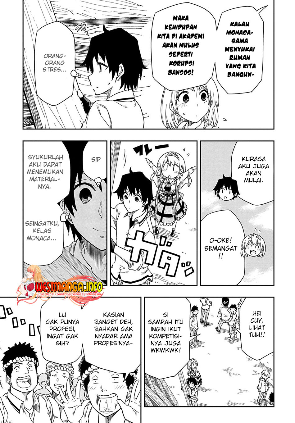 Kiyoubinbou, Jou wo Tateru – Kaitaku Gakuen no Rettousei na no ni Chapter 02 Bahasa Indonesia
