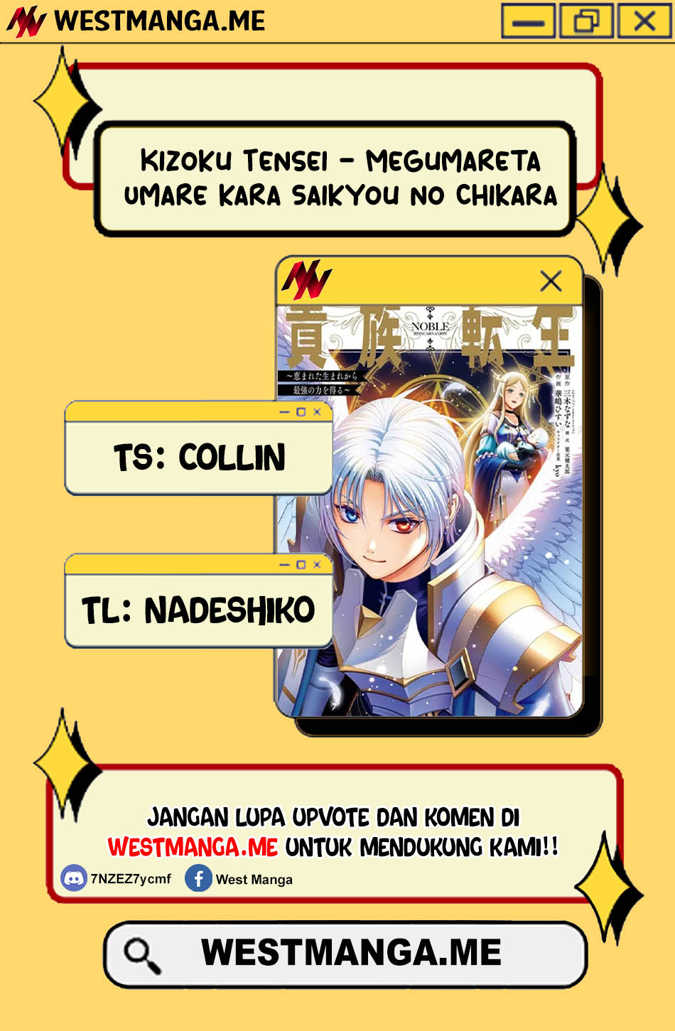 Kizoku Tensei: Megumareta Umare kara Saikyou no Chikara wo Eru Chapter 37.2 Bahasa Indonesia