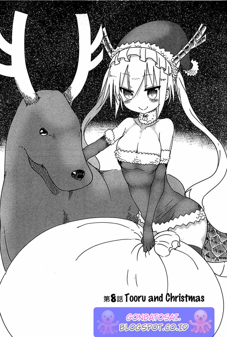 Kobayashi-san Chi no Maid Dragon Chapter 08 Bahasa Indonesia