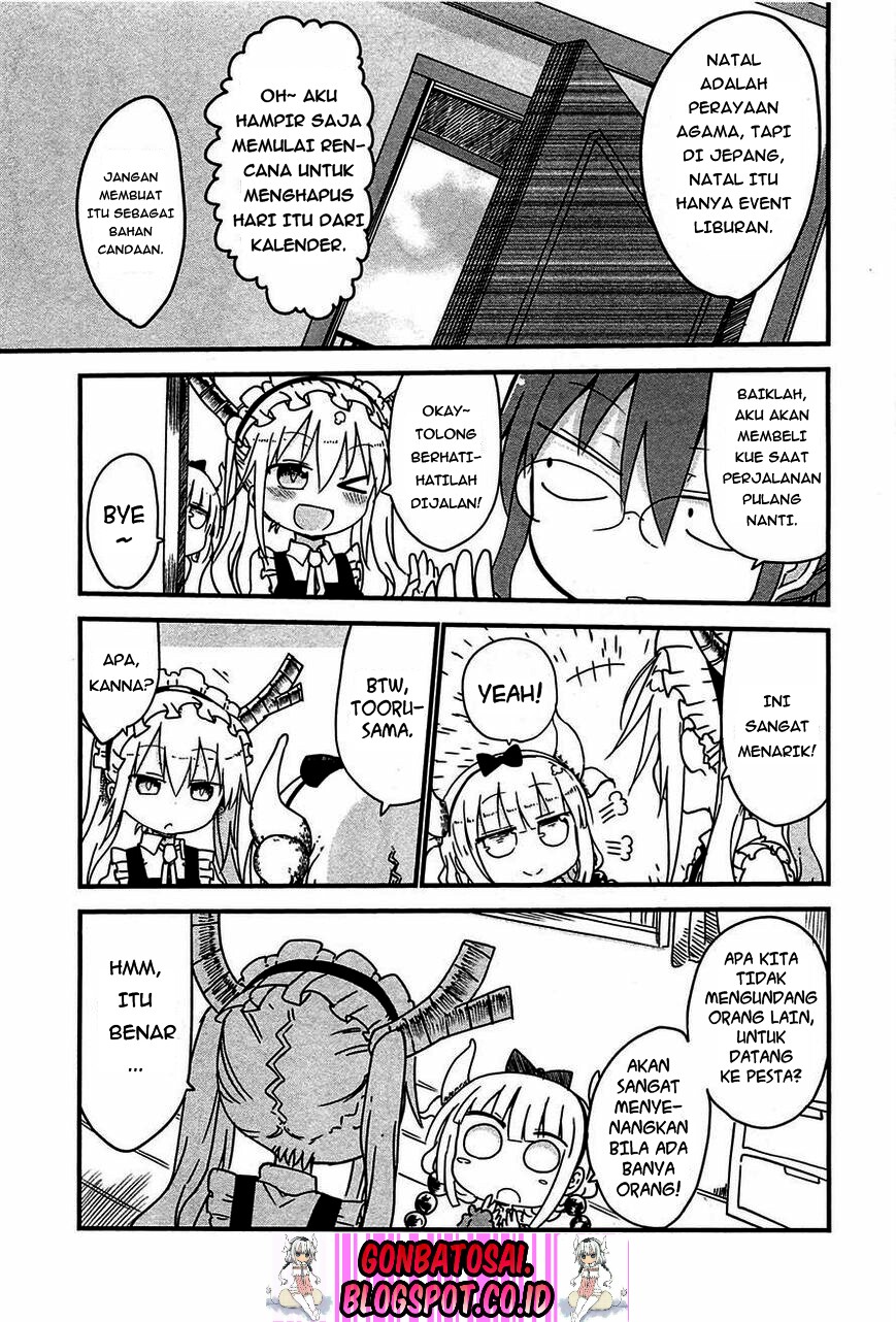 Kobayashi-san Chi no Maid Dragon Chapter 08 Bahasa Indonesia