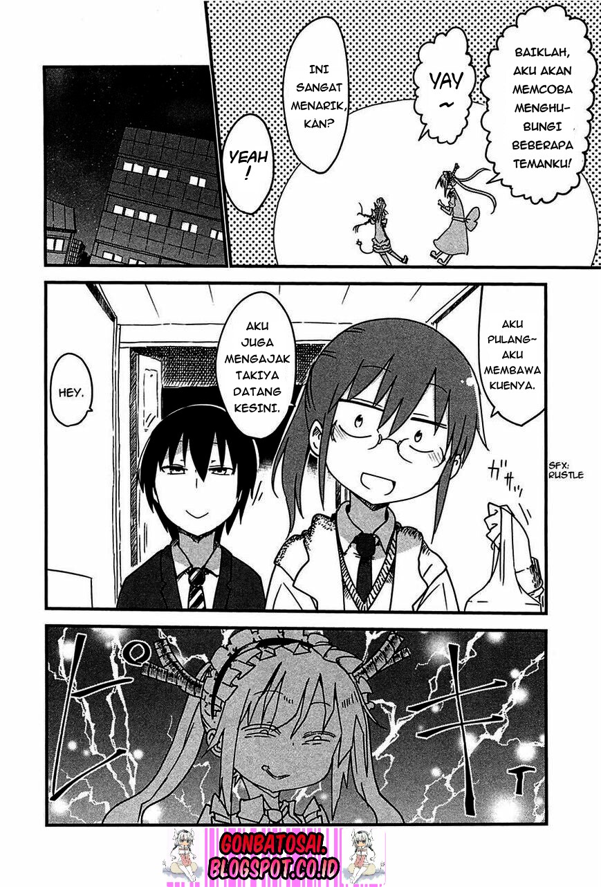 Kobayashi-san Chi no Maid Dragon Chapter 08 Bahasa Indonesia