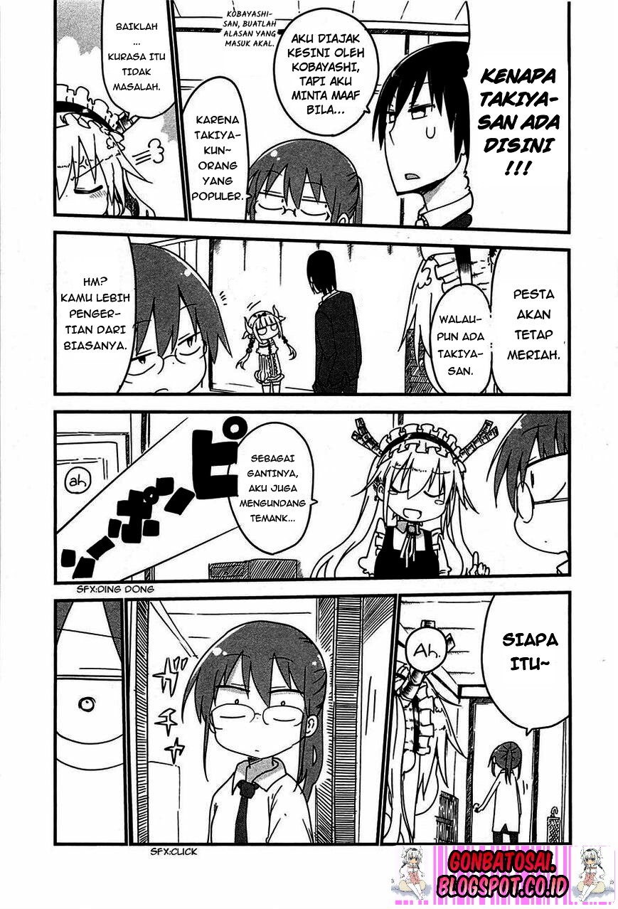 Kobayashi-san Chi no Maid Dragon Chapter 08 Bahasa Indonesia