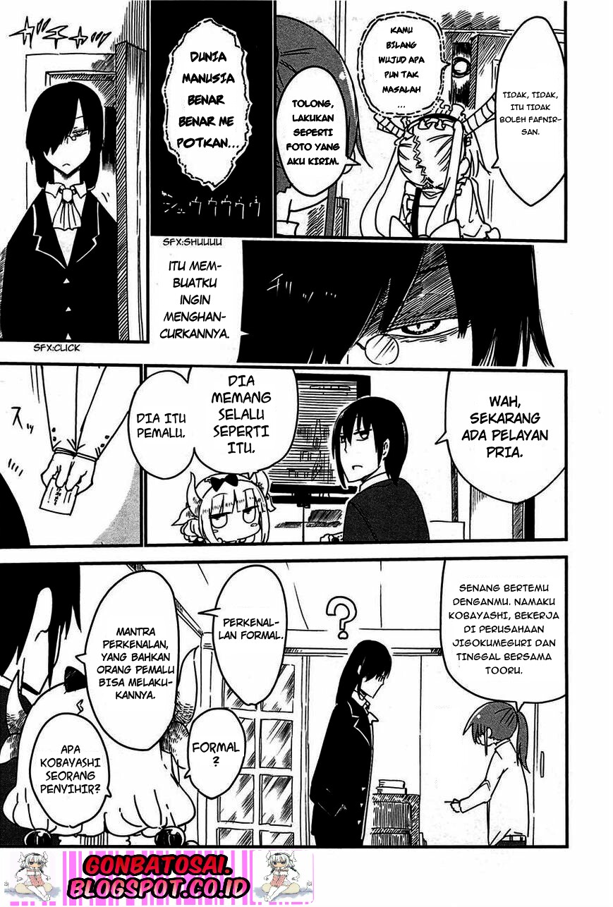 Kobayashi-san Chi no Maid Dragon Chapter 08 Bahasa Indonesia