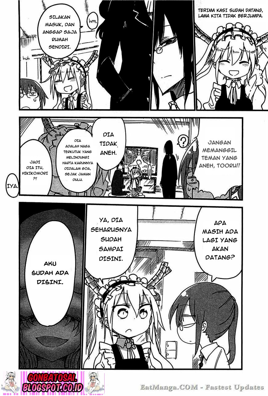 Kobayashi-san Chi no Maid Dragon Chapter 08 Bahasa Indonesia