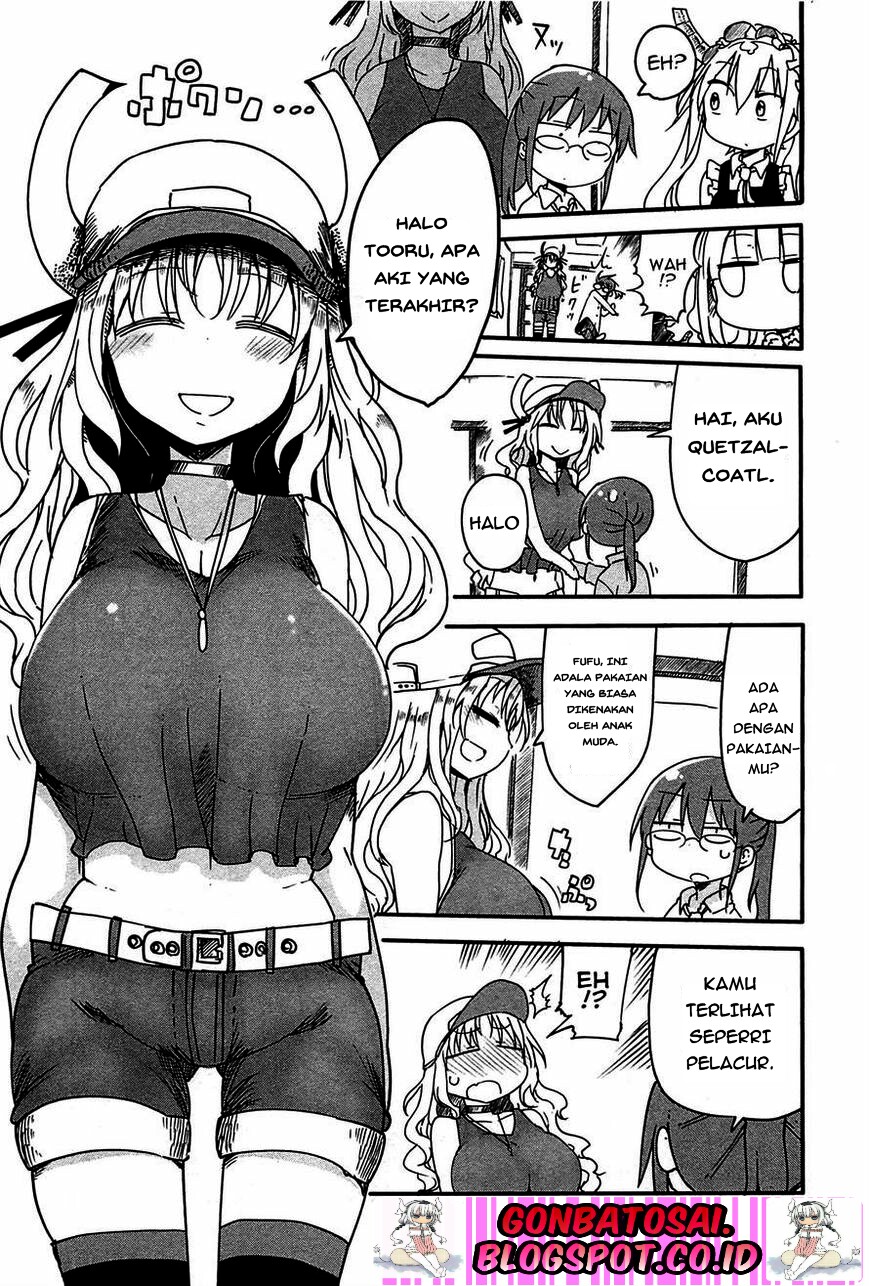Kobayashi-san Chi no Maid Dragon Chapter 08 Bahasa Indonesia