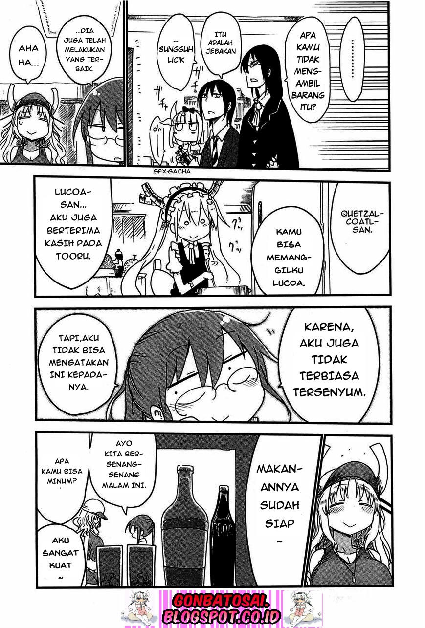 Kobayashi-san Chi no Maid Dragon Chapter 08 Bahasa Indonesia