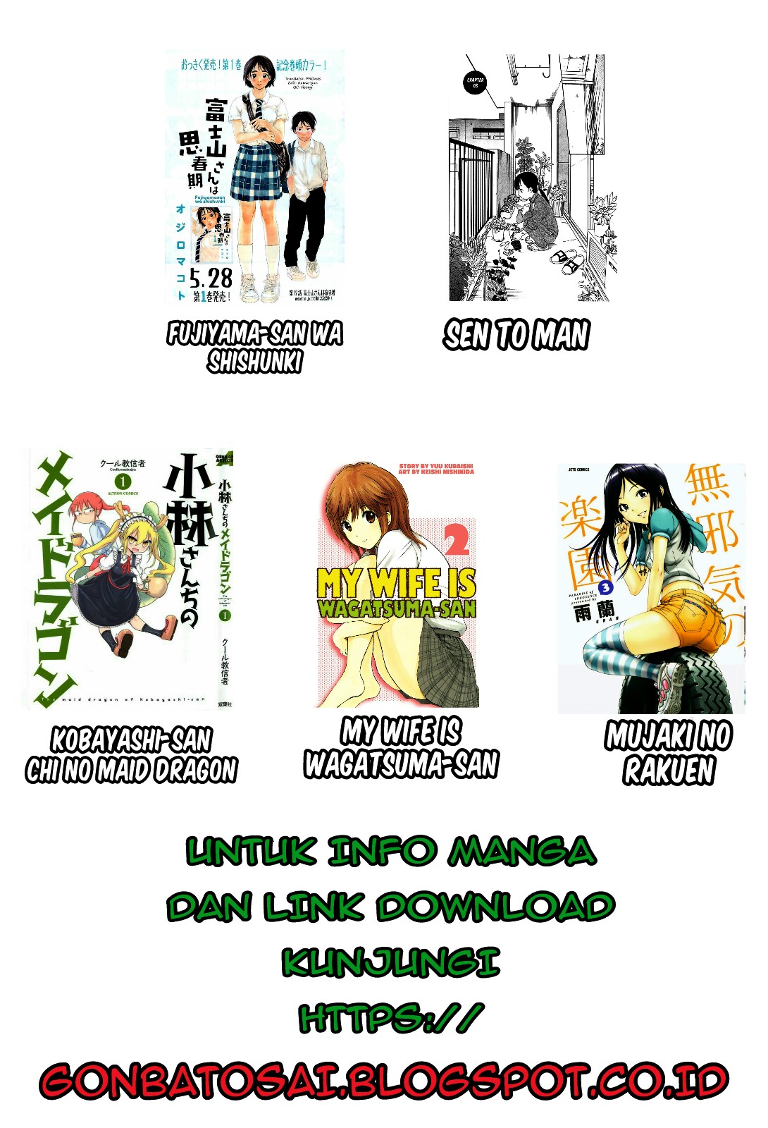 Kobayashi-san Chi no Maid Dragon Chapter 08 Bahasa Indonesia