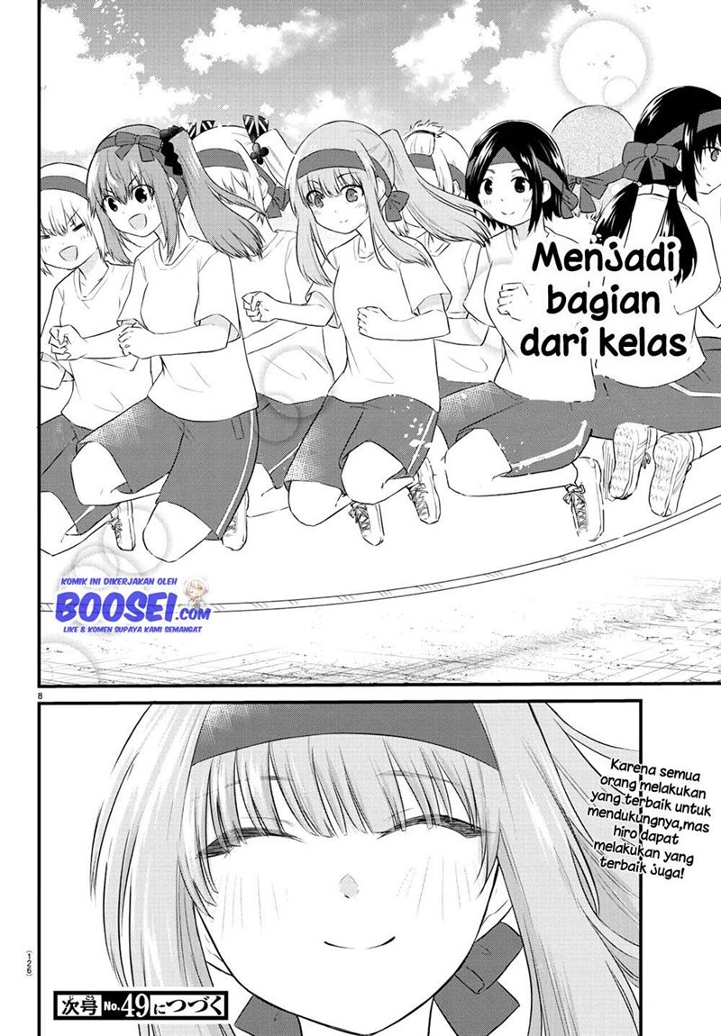 Koe ga dasenai Shoujo wa “Kanojo ga Yasashisugiru” to Omotte iru chapter 38