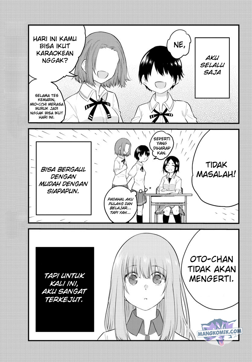 Koe ga dasenai Shoujo wa “Kanojo ga Yasashisugiru” to Omotte iru Chapter 77 Bahasa Indonesia