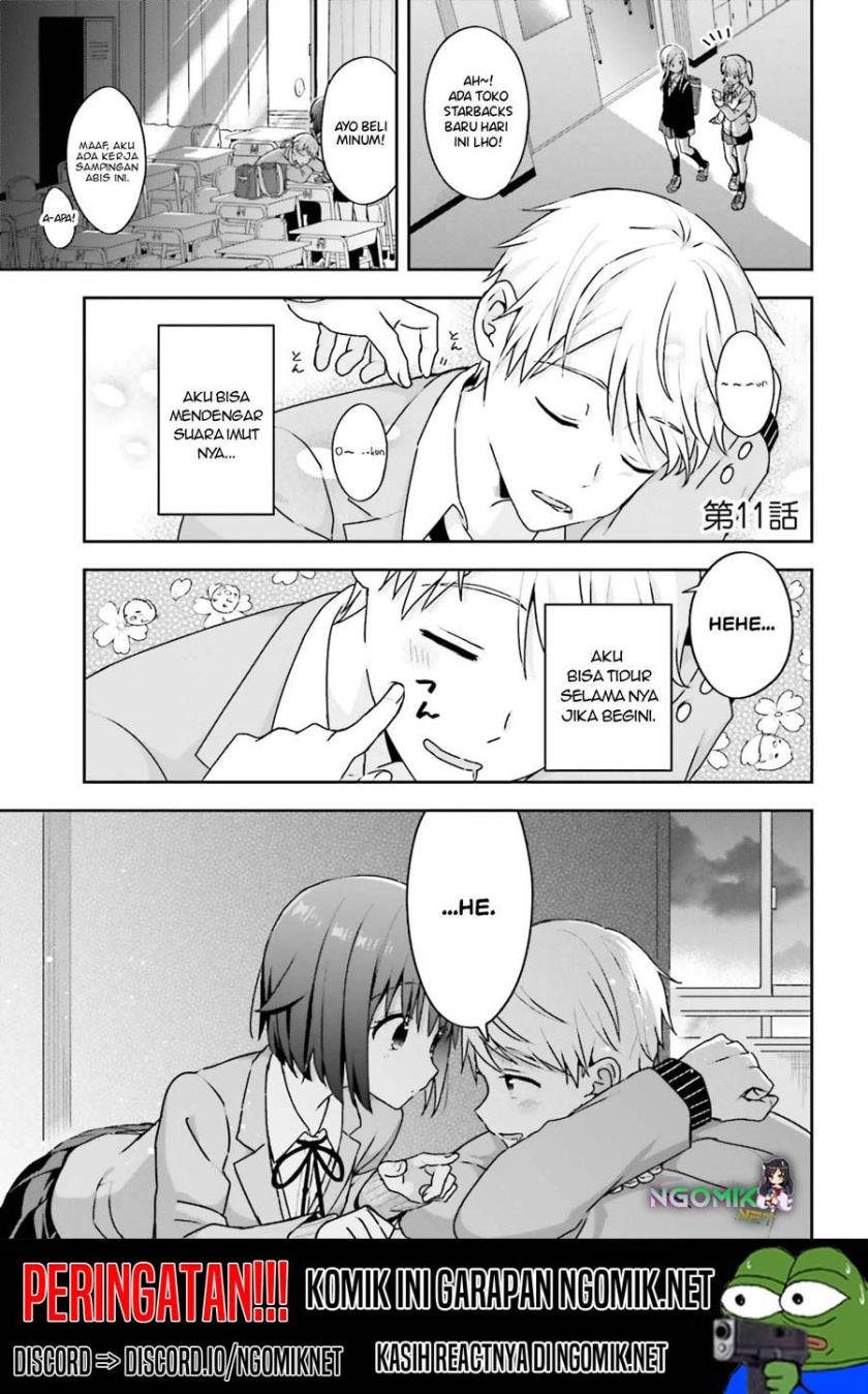 Koe no Chiisai Komori-san to Kuso Deka Oogoe no Oobayashi-kun chapter 11