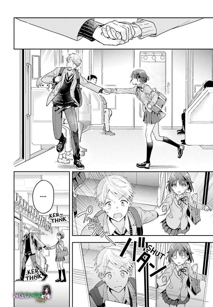 Koe no Chiisai Komori-san to Kuso Deka Oogoe no Oobayashi-kun chapter 16