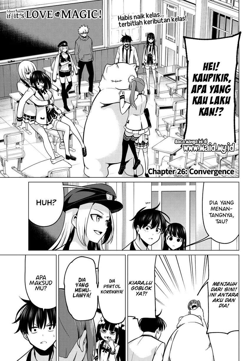 Koi ka Mahou ka Wakaranai! chapter 26