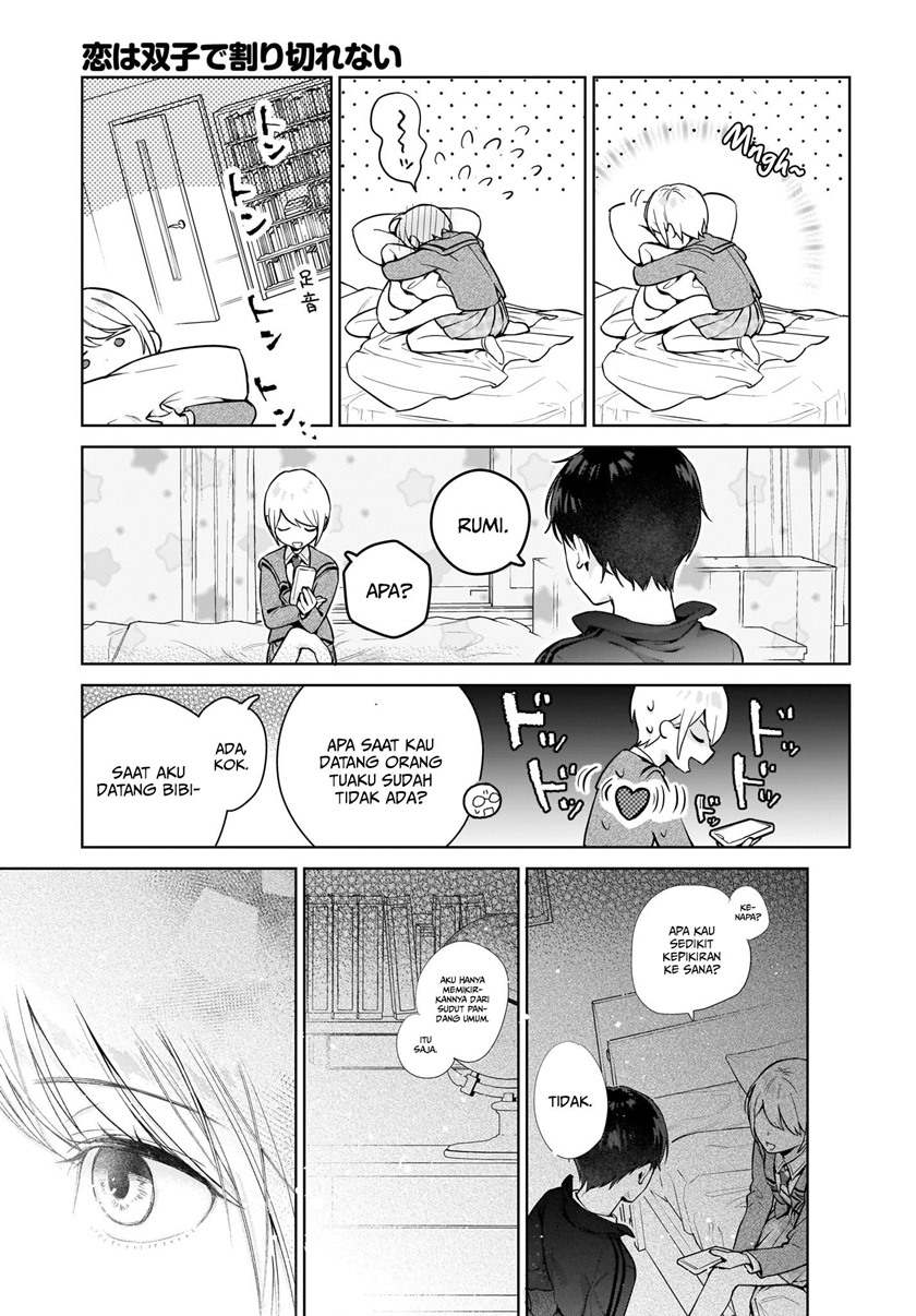 Koi wa Futago de Warikirenai Chapter 01 Bahasa Indonesia