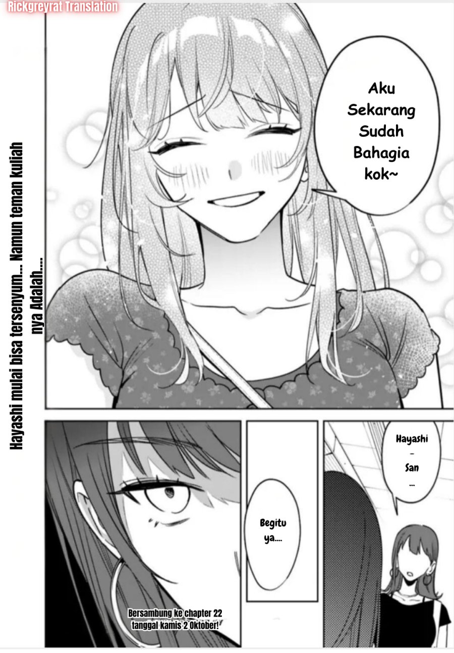 Koko Jidai ni Gomandatta Jou sama to no Dousei Seikatsu wa Igaito Igokochi ga Warukunai Chapter 21 Bahasa Indonesia