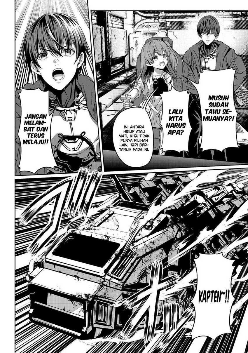 “Koko wa Makasete Sakini Ike!” wo shitai Shinitagari no Nozomanu Uchuu Gekokujou Chapter 05 Bahasa Indonesia