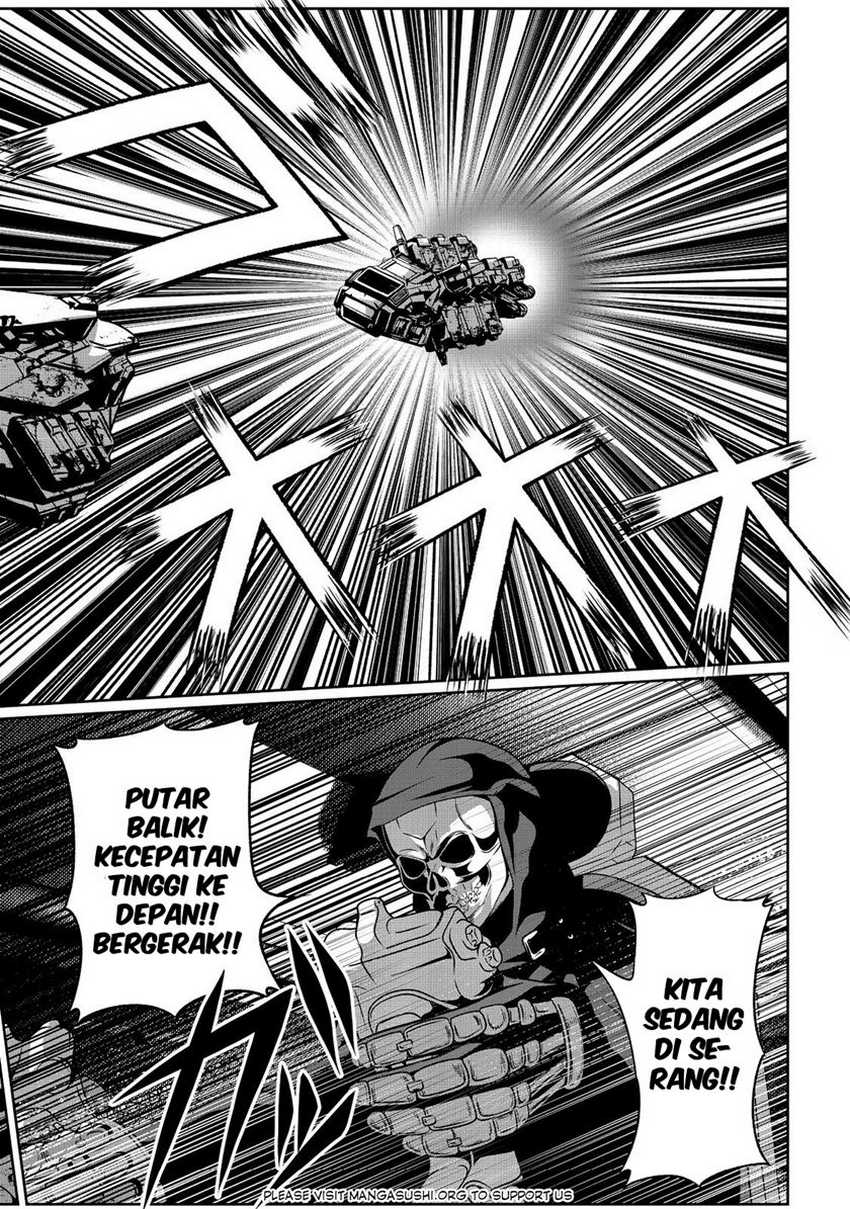 “Koko wa Makasete Sakini Ike!” wo shitai Shinitagari no Nozomanu Uchuu Gekokujou Chapter 05 Bahasa Indonesia