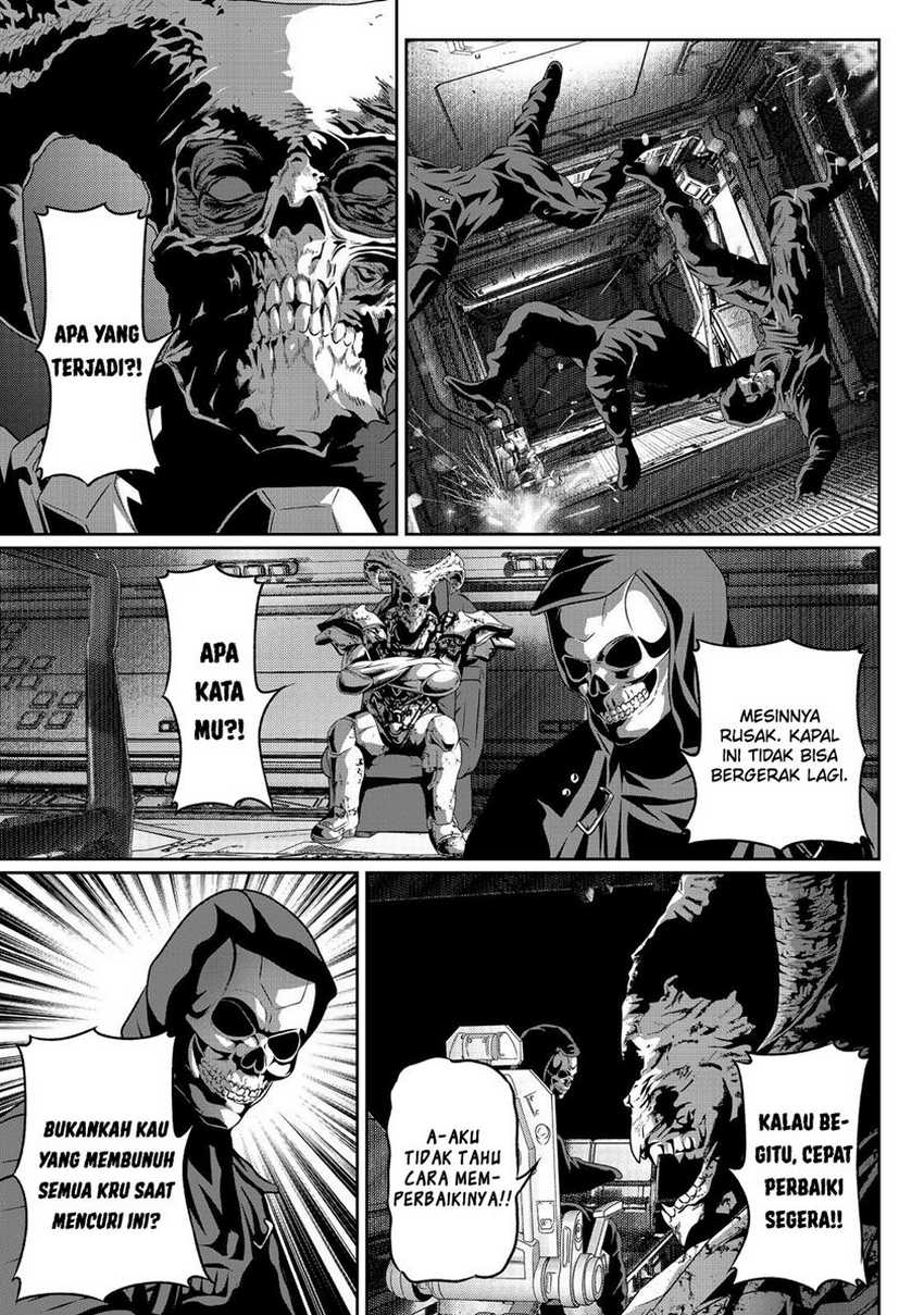 “Koko wa Makasete Sakini Ike!” wo shitai Shinitagari no Nozomanu Uchuu Gekokujou Chapter 05 Bahasa Indonesia