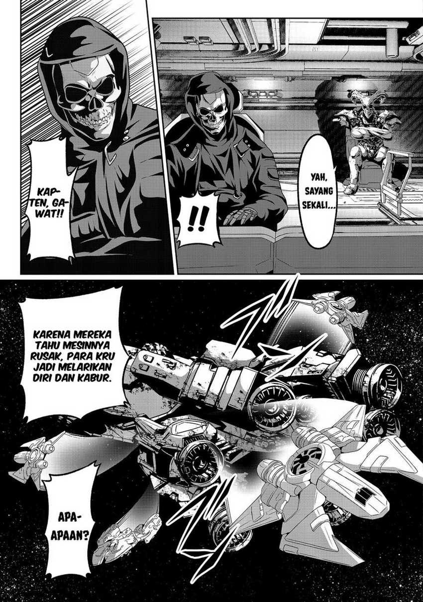 “Koko wa Makasete Sakini Ike!” wo shitai Shinitagari no Nozomanu Uchuu Gekokujou Chapter 05 Bahasa Indonesia