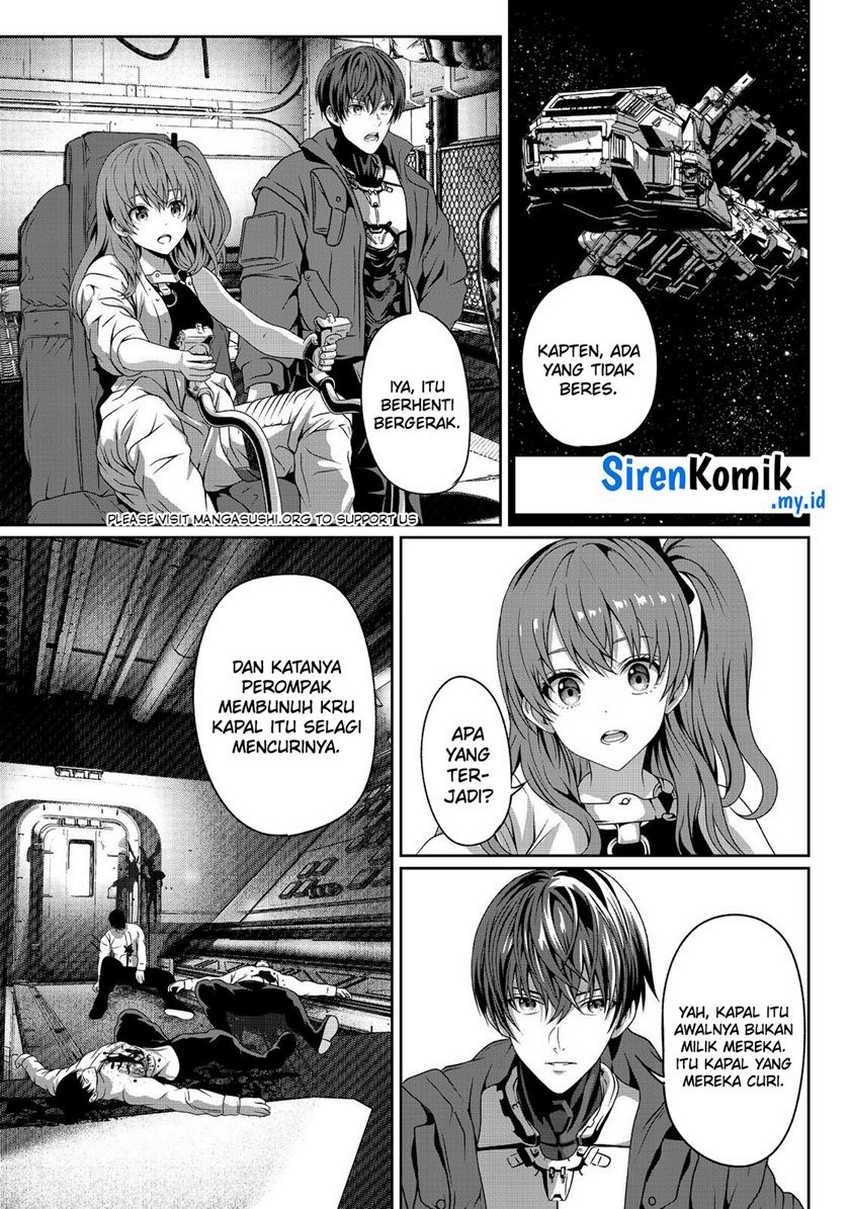 “Koko wa Makasete Sakini Ike!” wo shitai Shinitagari no Nozomanu Uchuu Gekokujou Chapter 05 Bahasa Indonesia