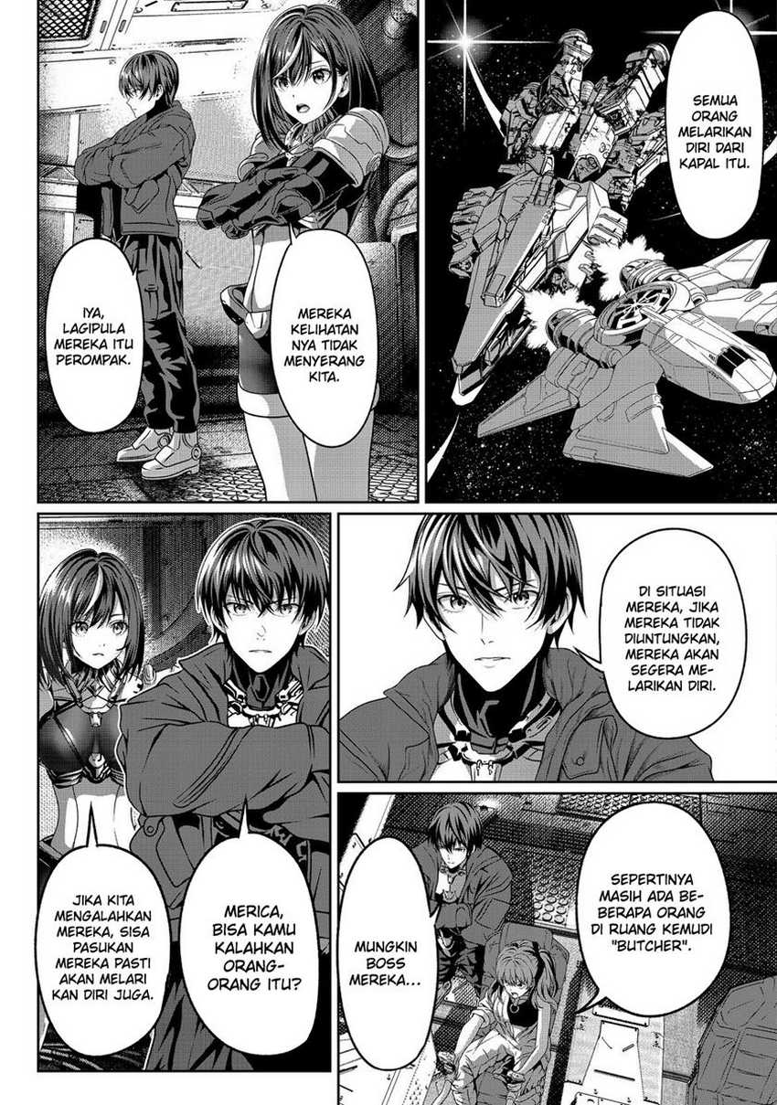 “Koko wa Makasete Sakini Ike!” wo shitai Shinitagari no Nozomanu Uchuu Gekokujou Chapter 05 Bahasa Indonesia