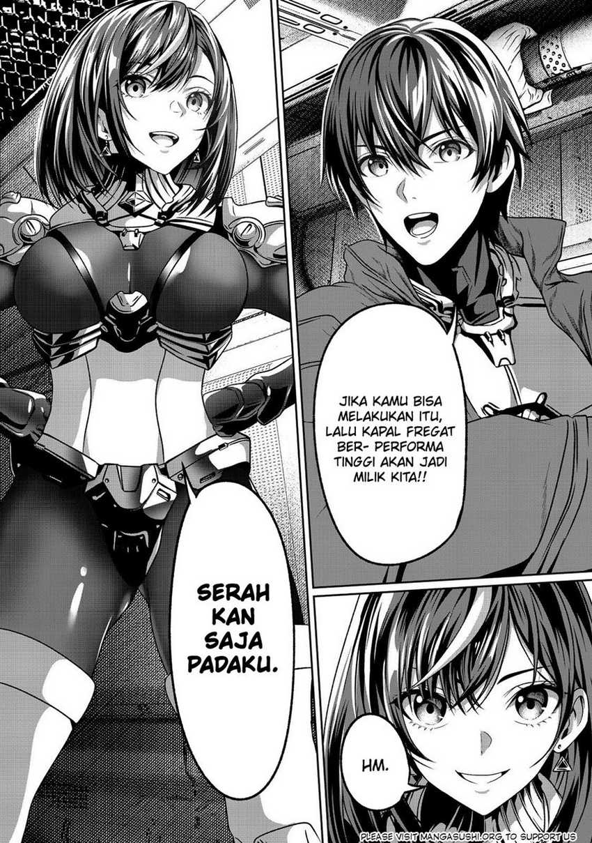 “Koko wa Makasete Sakini Ike!” wo shitai Shinitagari no Nozomanu Uchuu Gekokujou Chapter 05 Bahasa Indonesia